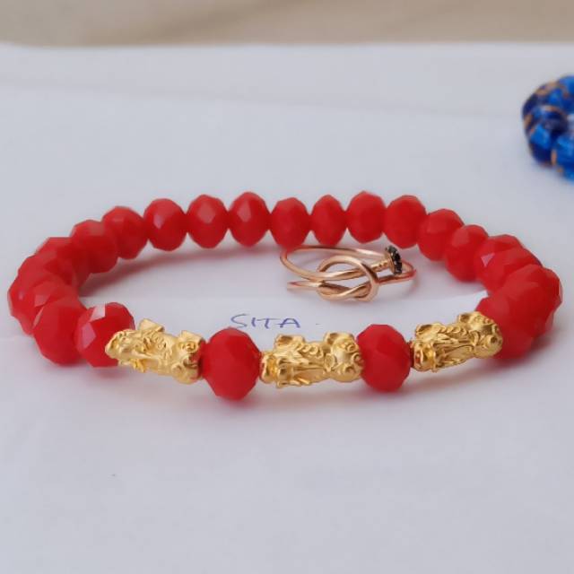 Gelang HongKong Pixiu Naga - Gelang baby Dragon