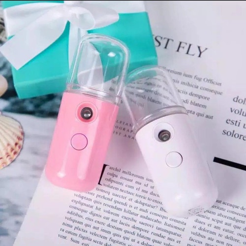 PROMO Nano Spray Perawatan Wajah kecantikan Wajah Mini Portable Alat Pelembab Wajan USB Mist Sprayer Semprotan Wajah Facial Disinfectant-COD