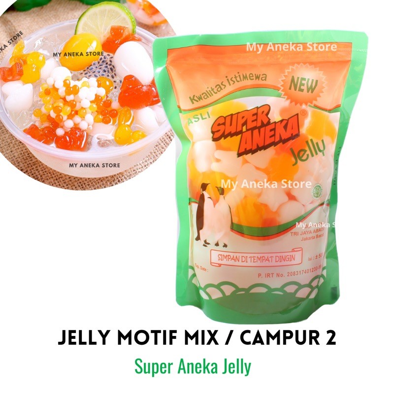 

jelly motif mix 2 / jely motif campur 2 “ Super Aneka Jelly”