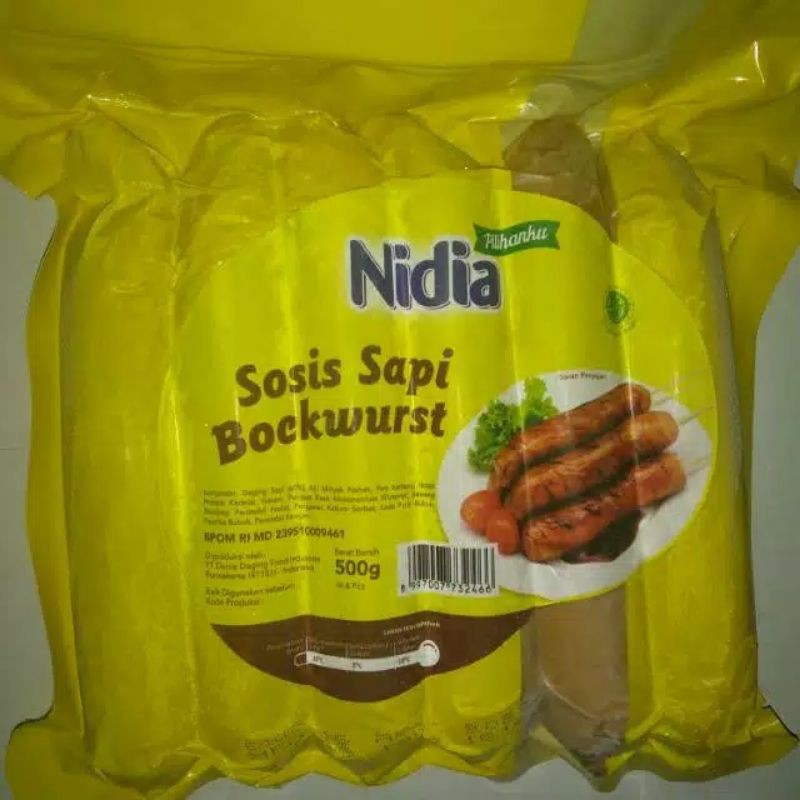Sosis Nidia isi 6 /500gram