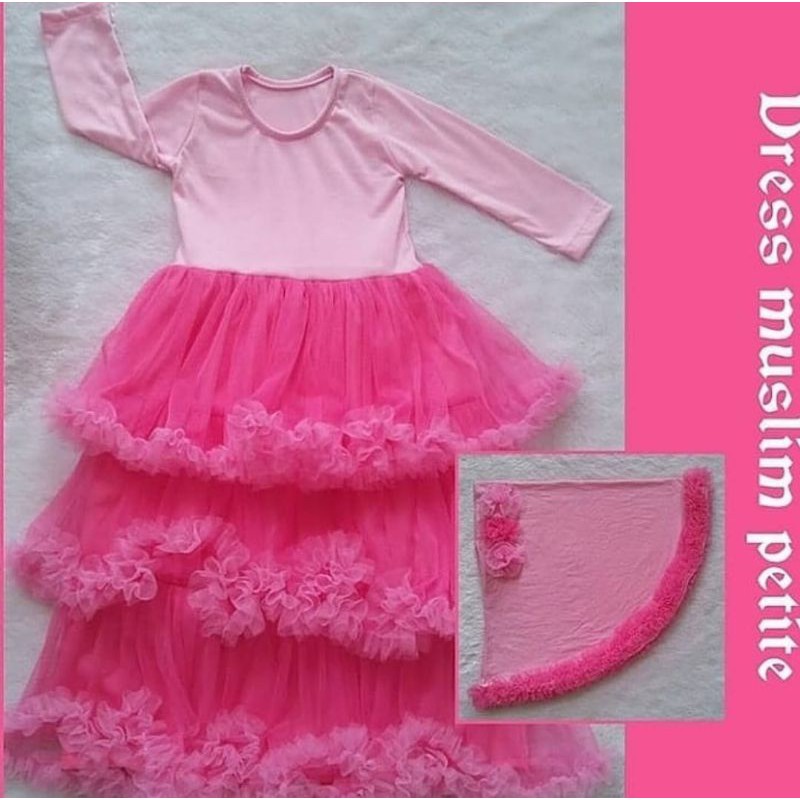 Gamis Tutu Rumbai Anak