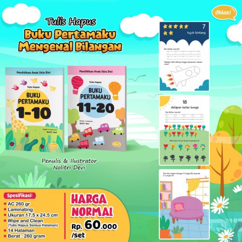 

TULIS-HAPUS BUKU PERTAMAKU 1-10 TULIS-HAPUS BUKU PERTAMAKU 11-20