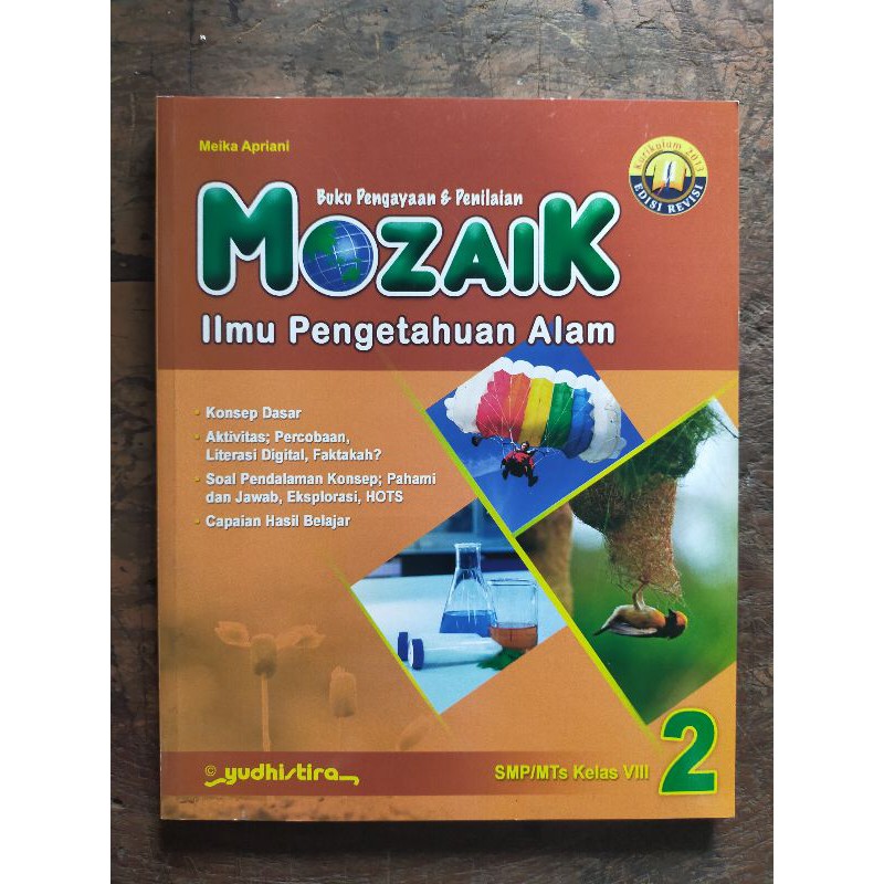 Mozaik IPA Yudhistira SMP Kelas VIII Kurtilas