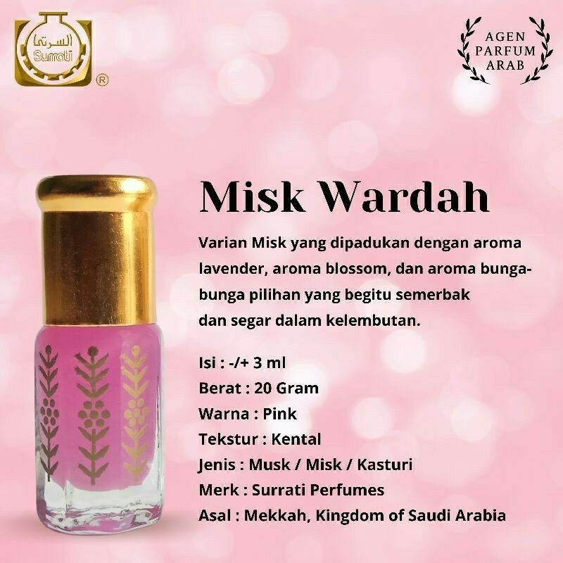 Misk Thaharah Original BPOM Musk Thaharah Miss Tahara Misk Pink Jameela Misk Raudah Pengantin 3ml