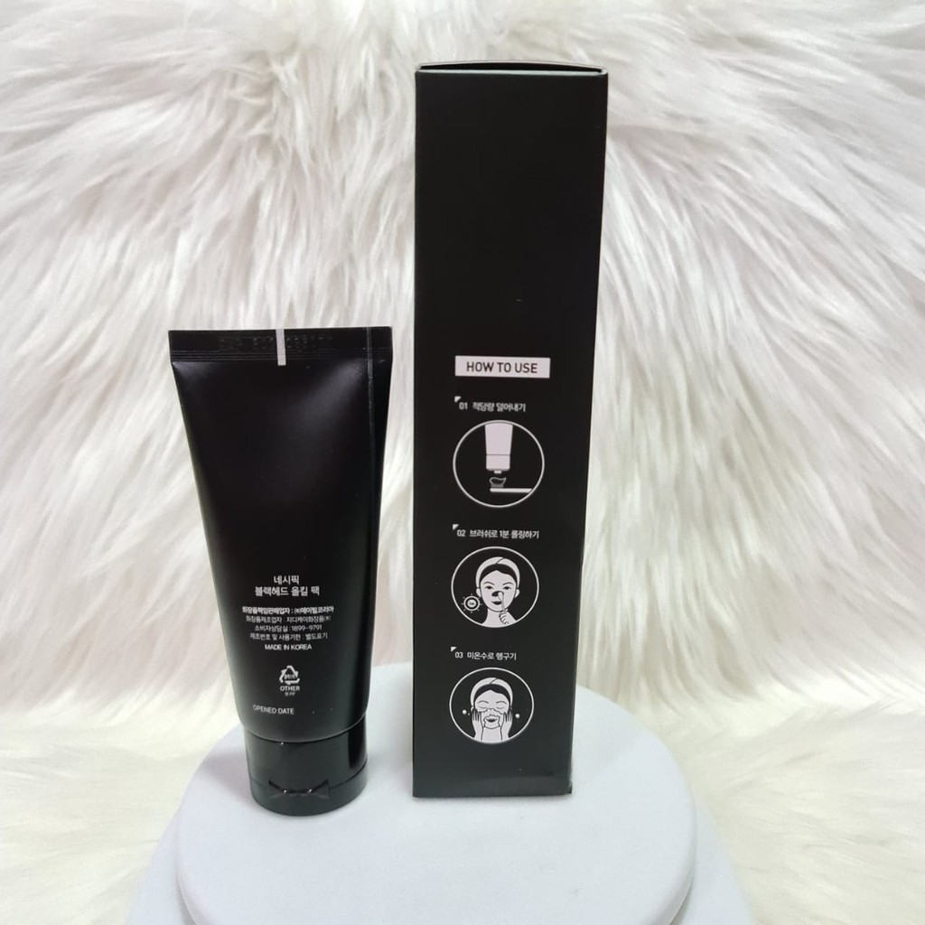 nacific blackhead all kill pack Original pembersih komedo share jar/full