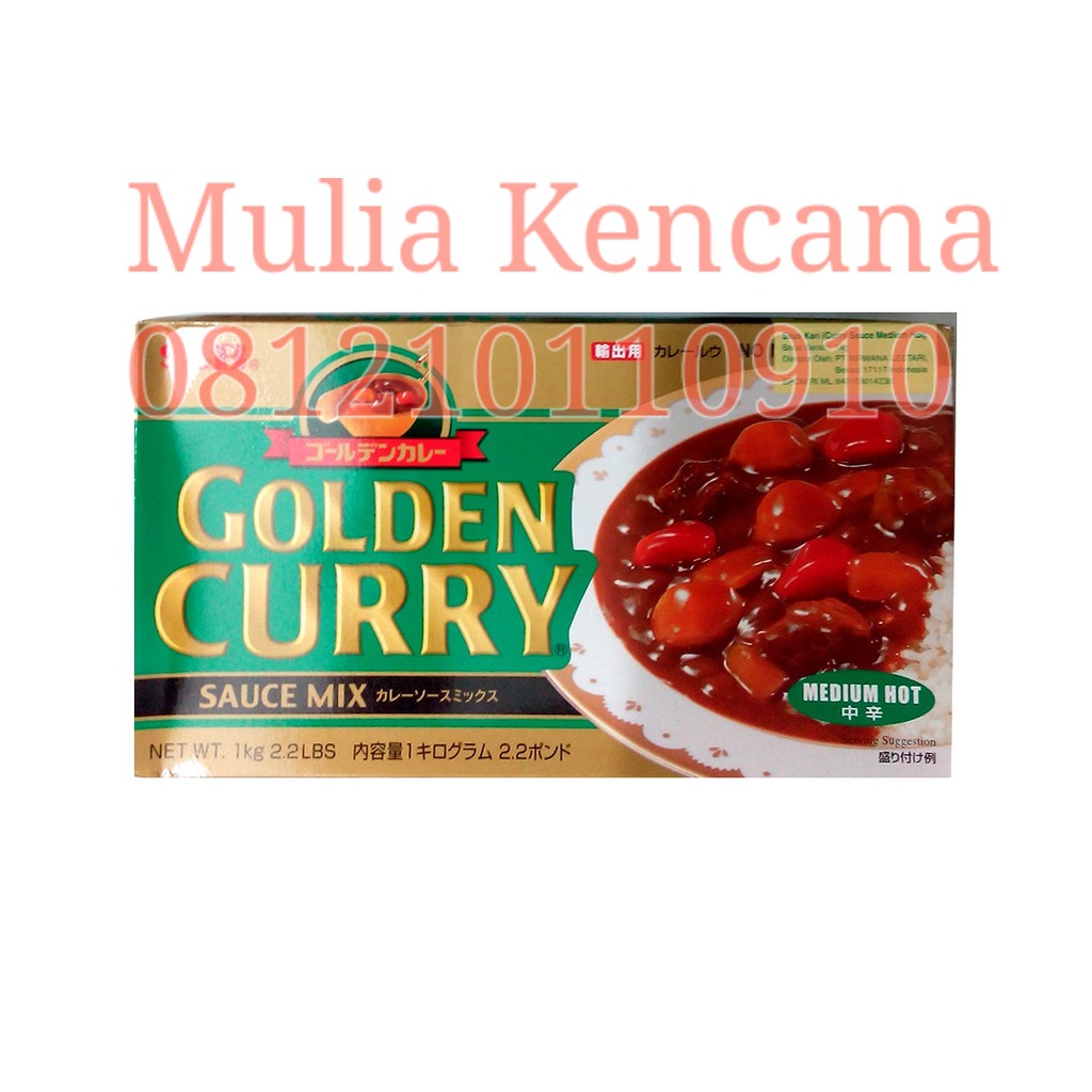 

GOLDEN CURRY 1 KG MEDIUM HOT