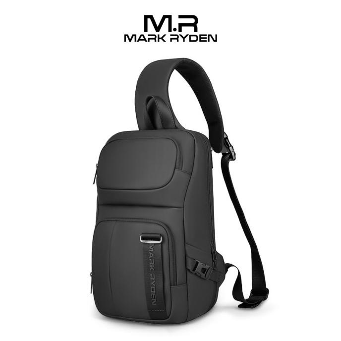Mark Ryden MR7633 Crossbody Shoulder Bag - Tas Selempang Sling - BLACK Termurah