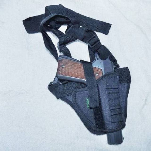 holster 2in1 pinggang dada dengan tali pengaman