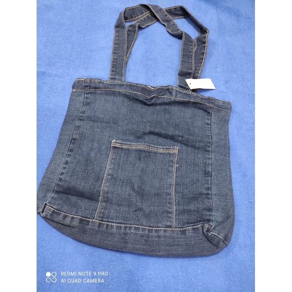 Tas fashion jeans street kantong