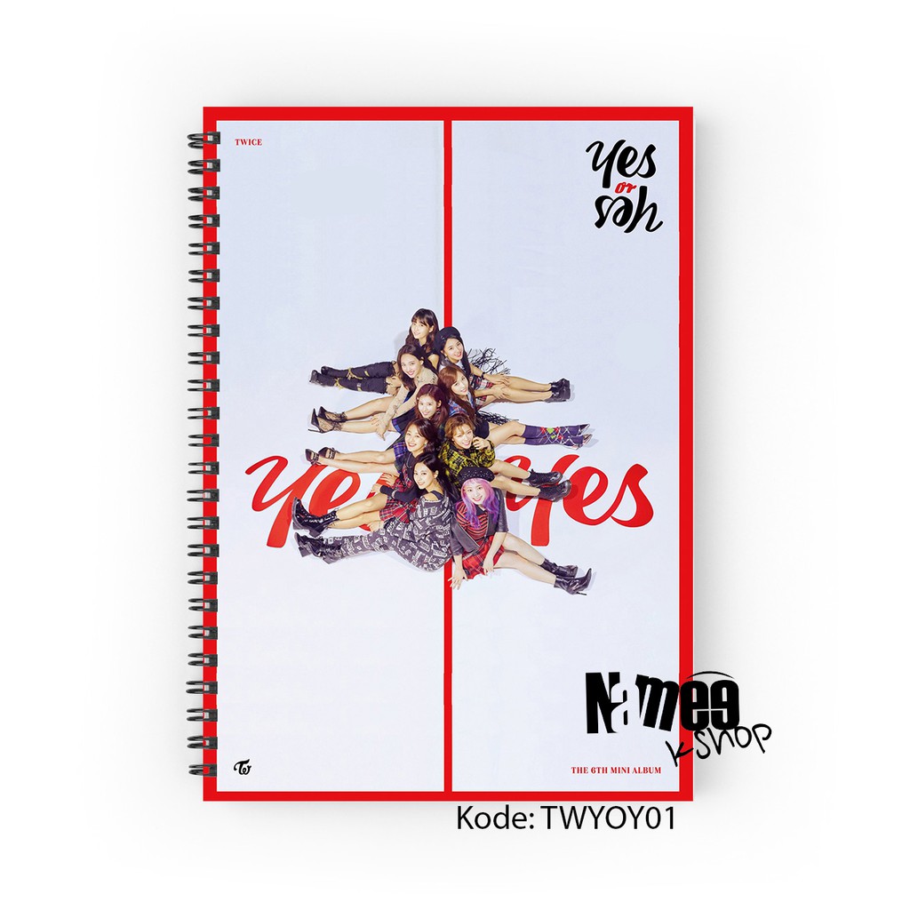 

TWICE Notebook Yes or Yes