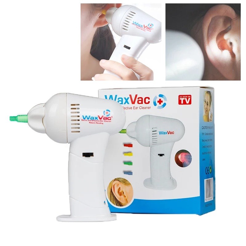 Pembersih Kotoran Telinga Cleaner Electric Silicone Ear Wax Vacuum