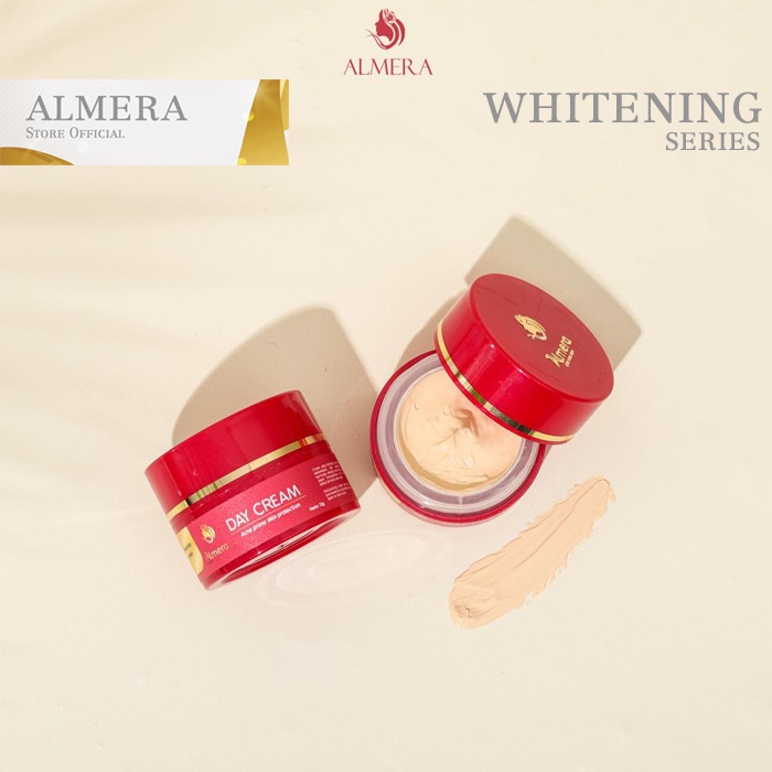 Almera Skincare Day Cream Whitening, Almera Skincare, Almera Store Official, Almera Official Store, Almeraskin, Perawatan wajah Dan Kecantikan