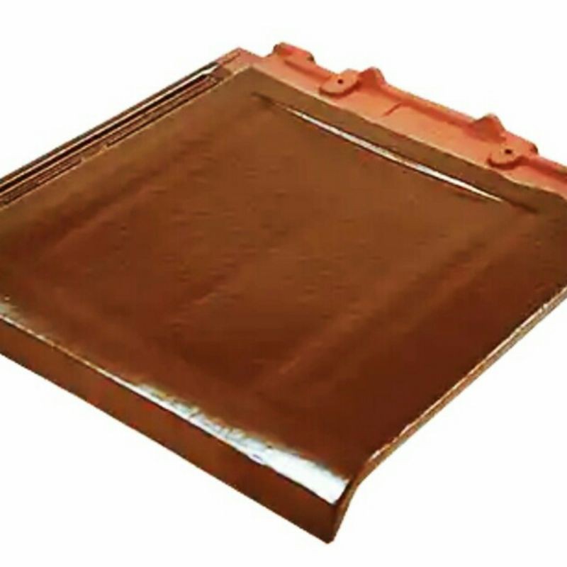 Genteng Keramik Kanmuri Full Flat Natural