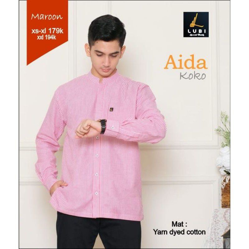 Sarimbit Lubi Aida Maroon