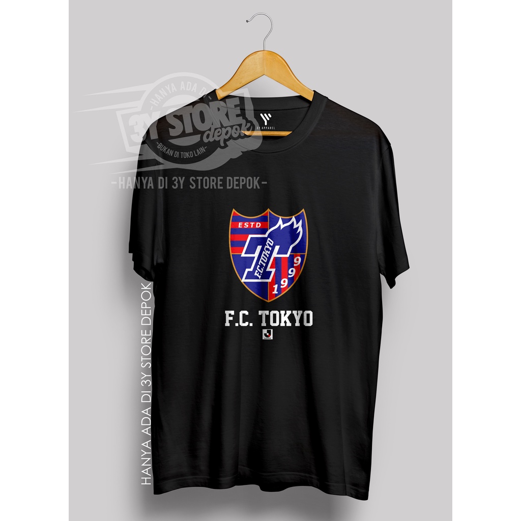 KAOS SANTAI KLUB J-LEAGUE FC TOKYO / BAHAN COTTON COMBED 30S-3Y STORE