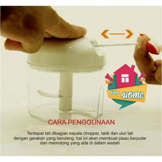 MINI FOOD CHOPPER BLENDER TARIK MESIN PENGHALUS SERBAGUNA | Shopee