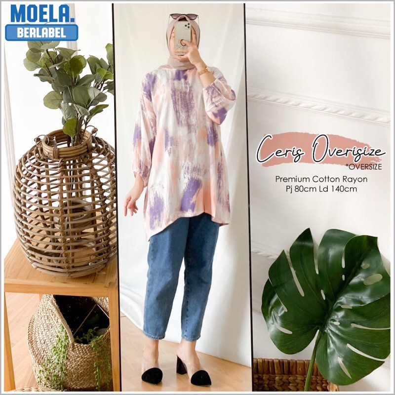 CERIS BLOUSE OVERSIZE BY MOELA