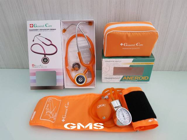 Paket Tensi Aneroid + Stethoscope Premier General Care