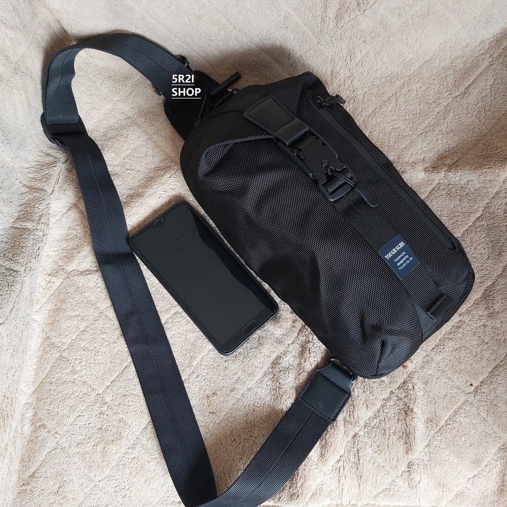 TAS WAISTBAG TOUGH SLING BAG TOUGH SLAHS 823 TAHOE STLYE tas selempang cowo cewe TOUGH Tahoe Bozeman