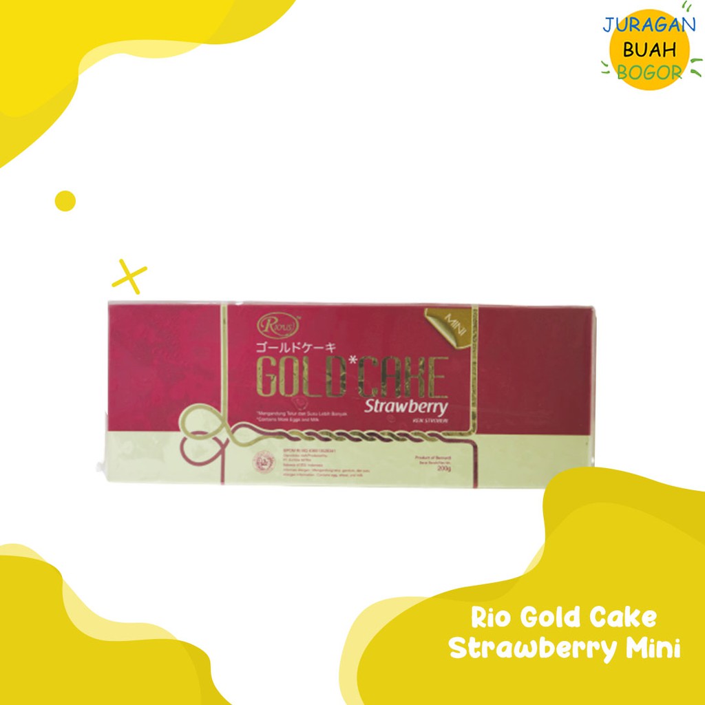 

RIO GOLD CAKE STRAWBERRY MINI | GOLD CAKE RIO MINI RASA STRAWBERRY