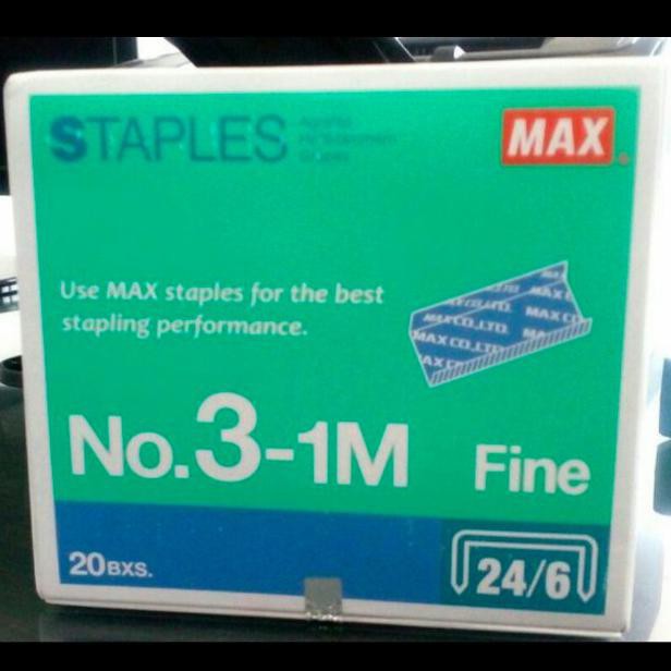

Update Isi Staples Max No 3 24/6 Promo