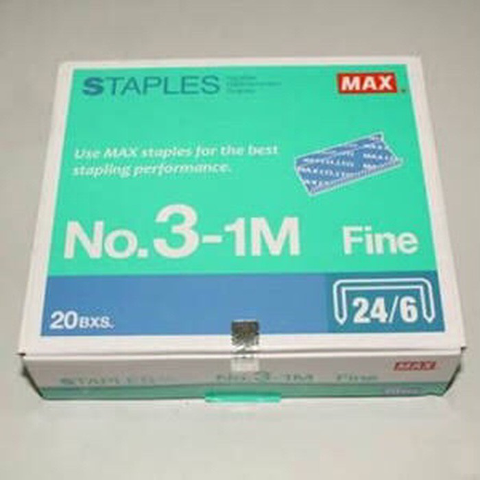 

Isi staples max no 3