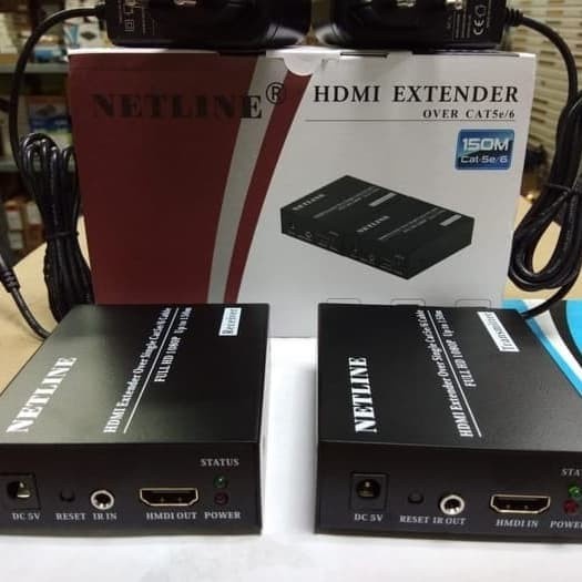 Netline HDTV Extender 150 Meter - HDTV Extender 150M Netline