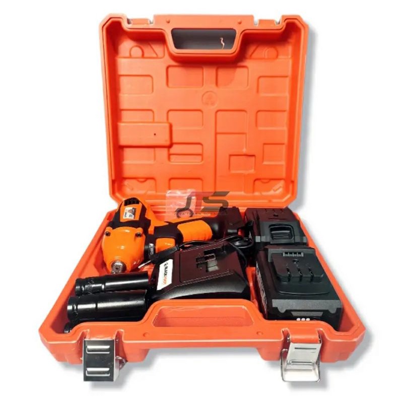 mesin pembuka baut mobil 20v impact wrench brushless original blackfoot 4000 mah japan