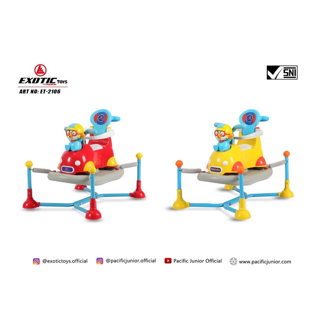 Mainan Anak  MULTIFUNCTION ROCKING Car EXOTIC ET-2106