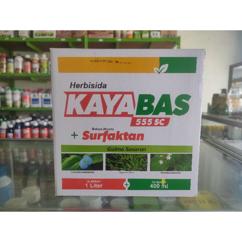 HERBISIDA KAYABAS 1 LITER (BONUS KAOS)
