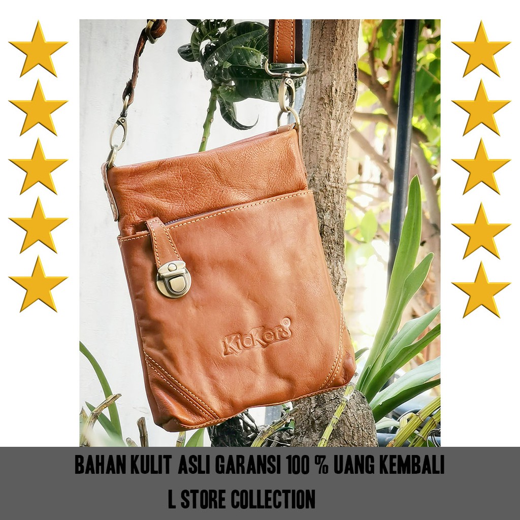 Tas Kulit Asli Kepala Lapisan Kulit Sapi Litchi Grain Wanita Tas Fashion Portable Bahu Messenger