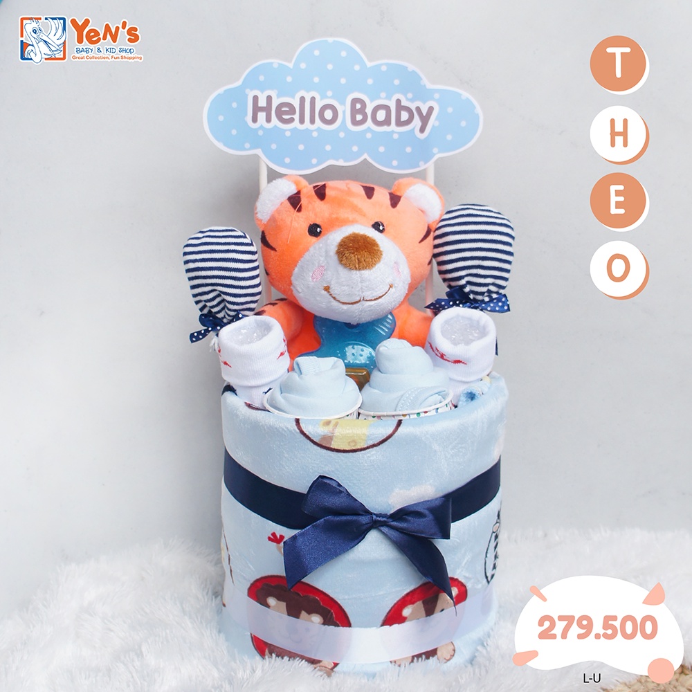 Diapers Cake Medium - Bona / Theo / Moli Series