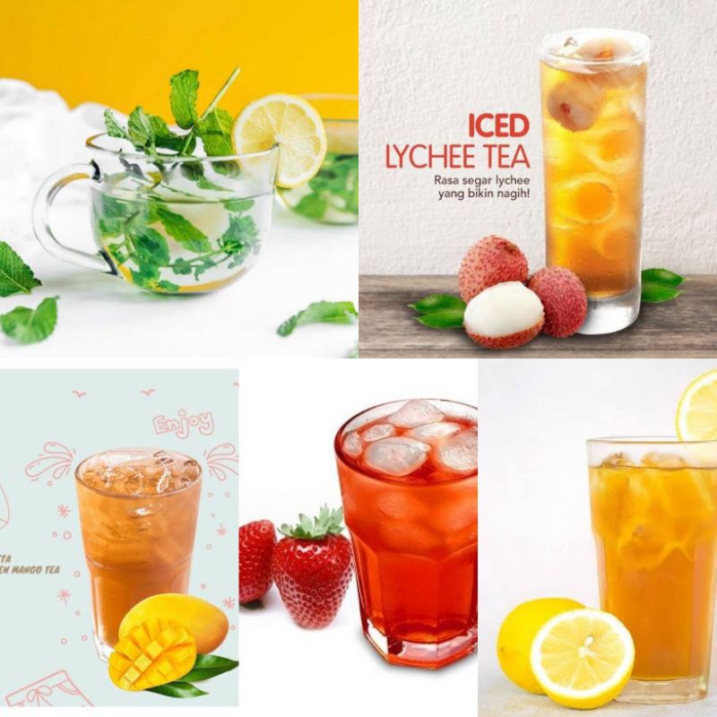 

Serbuk Minuman Kualitas Premium Tea Series isi 20gram / Rasa bisa request via Chat