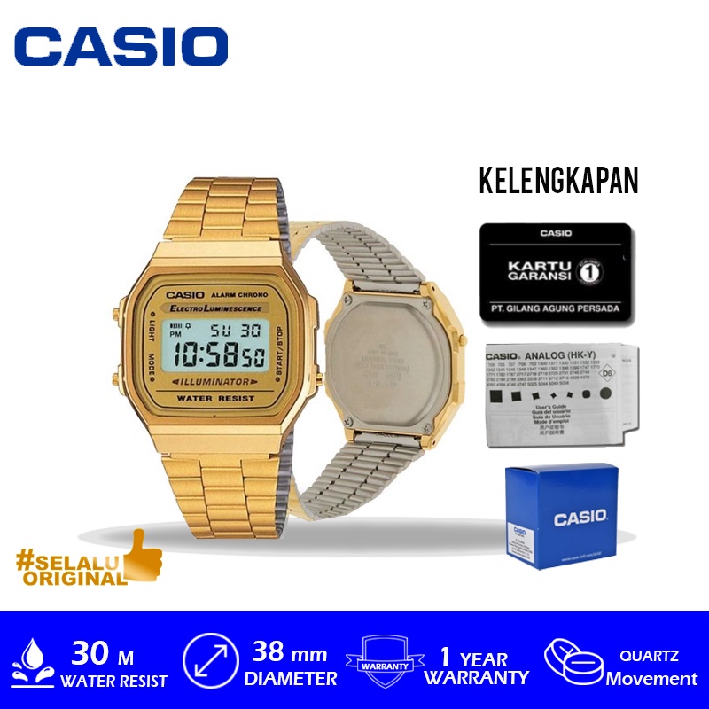 Casio General Digital Man A168WG-9WDF / A168WG / A168WG9