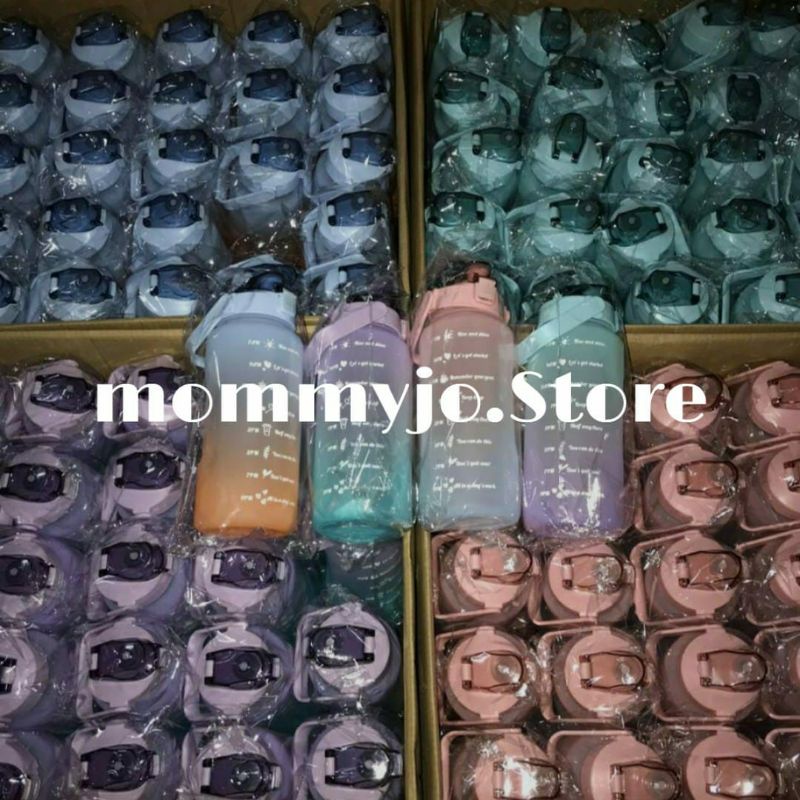 Botol minum Pastel 2 Liter - botol pastel motivasi - botol lucu - botol unik-1