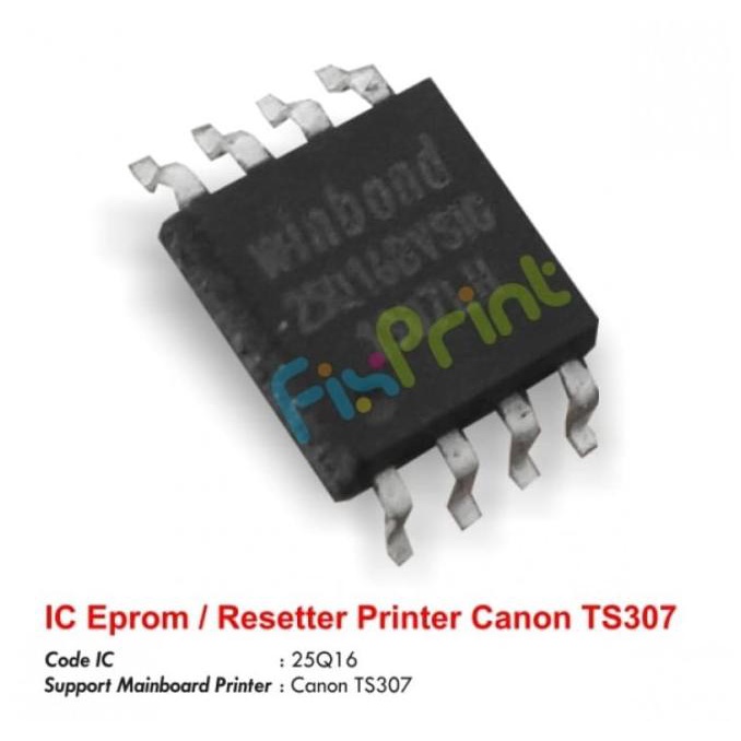 Ic Eprom Eeprom Printer Canon Ts307 Ic Resetter Reset Counter Ts307