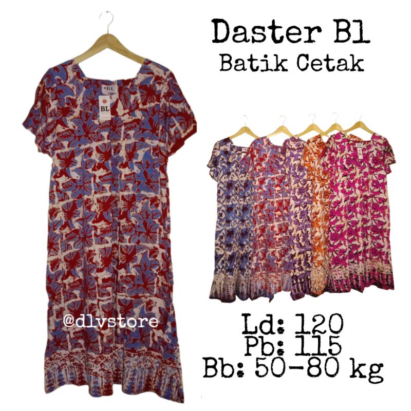 DASTER BL SIKAK STANDARD | DASTER BL ORIGINAL | BATIK CETAK SOLO