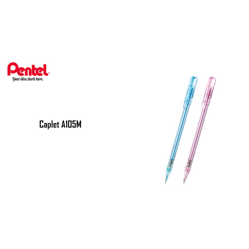 

Pensil Mekanik Caplet Metallic 0.5mm Pentel ORIGINAL