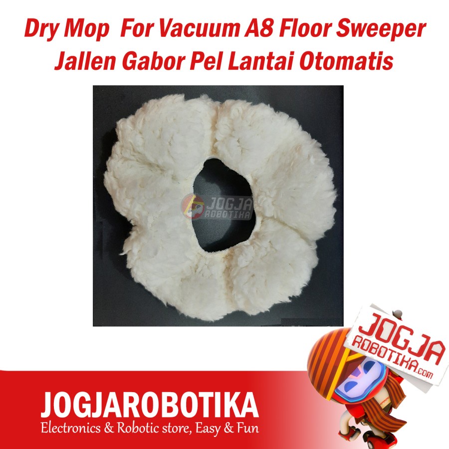 Dry Mop For Vacuum A8 Floor Sweeper Jallen Gabor Pel Lantai Otomatis
