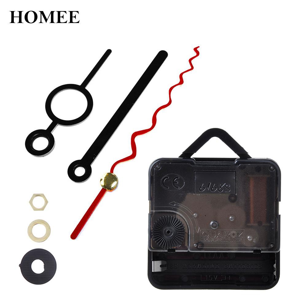 Homee Quartz Clock Kit 1 Set For Clocks Repair Silent Wall Clock Diy Delicate Shopee Indonesia