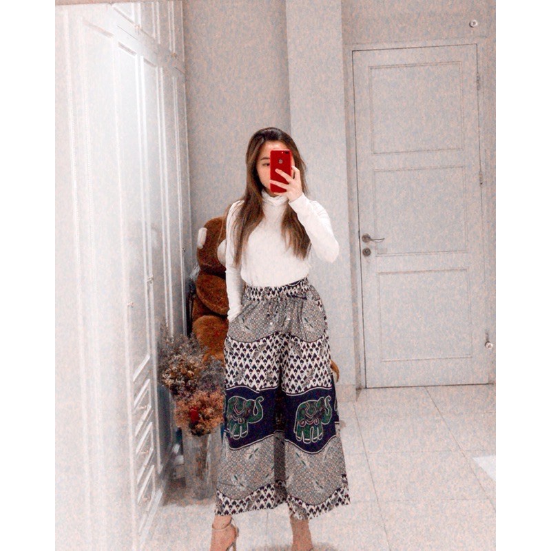 CELANA KULOT KATUN STRETCH / CELANA KULOT PREMIUM/ CELANA KULOT BATIK / CULOTTES PANTS