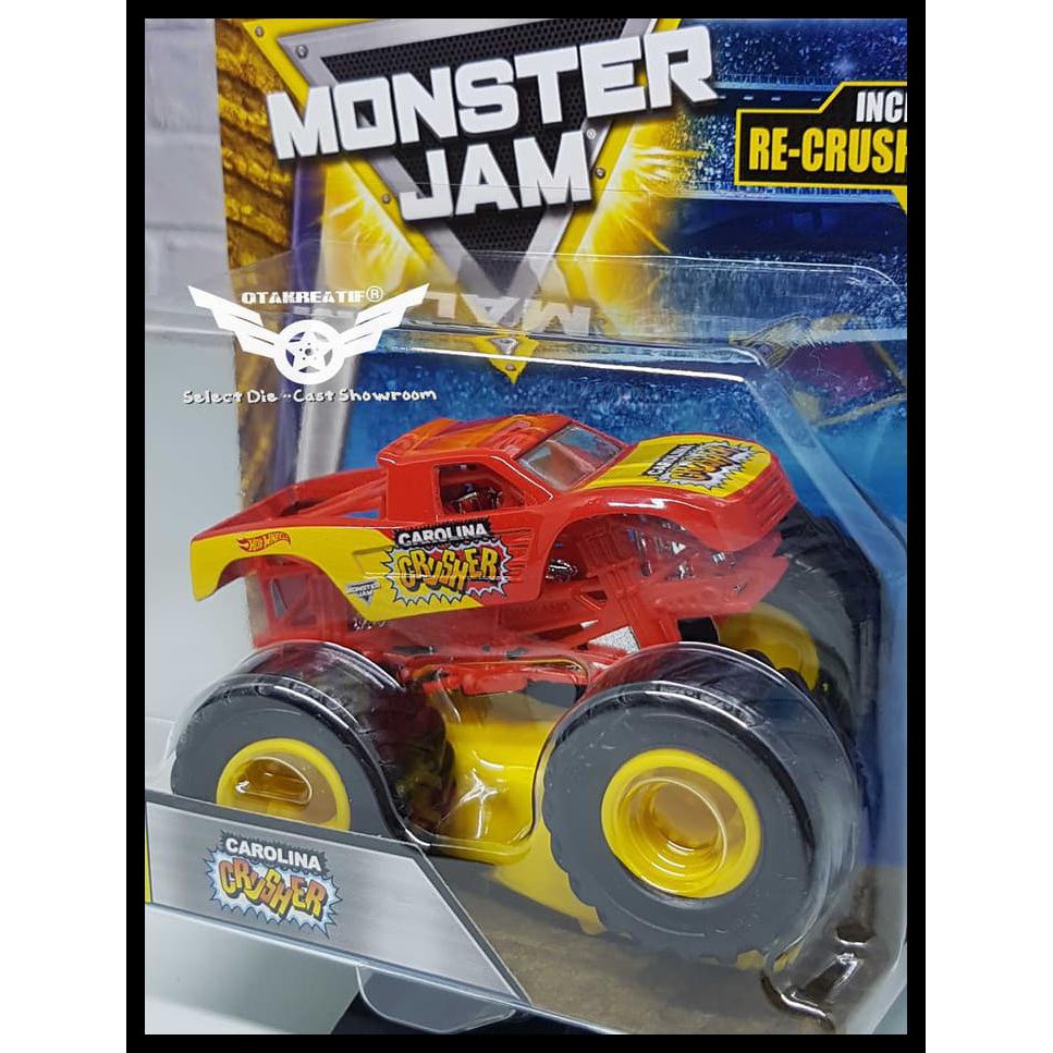carolina crusher monster truck toy