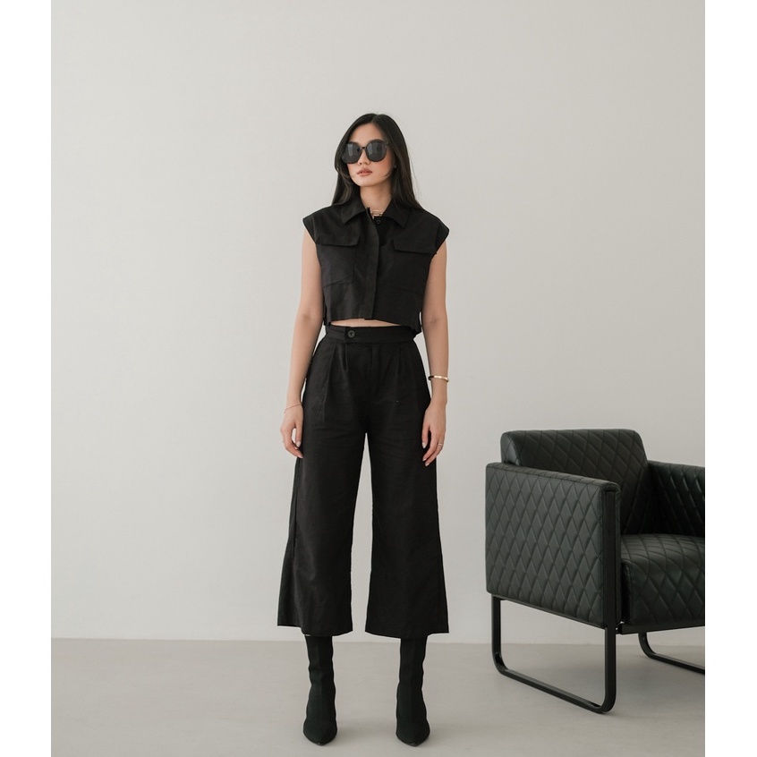 [TAVIA] GIANA SET / SETELAN WANITA / BAJU SET WANITA-4