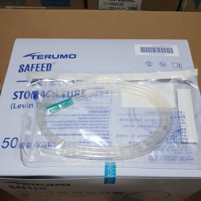 NGT TERUMO Fr 18 / Stomach Tube 18 Terumo / Selang Makan