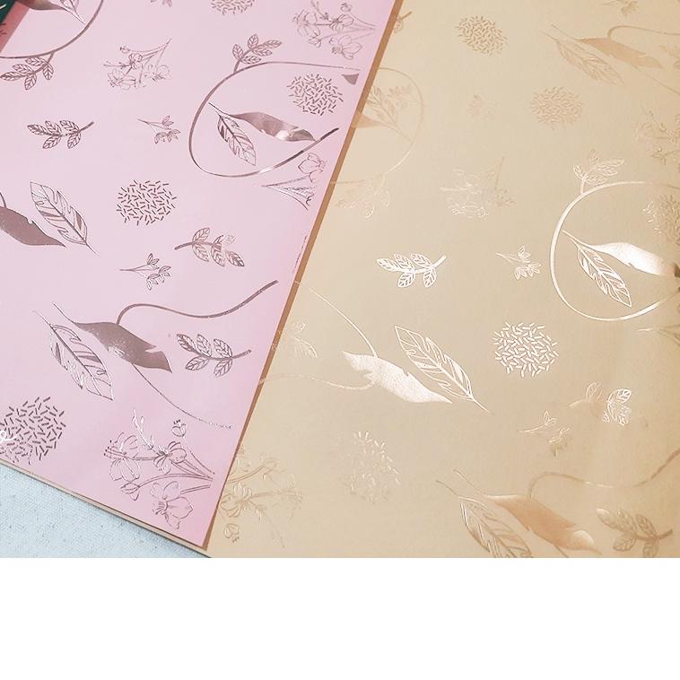 

☆ Kertas Kado Foil Bunga (5lembar) ♤