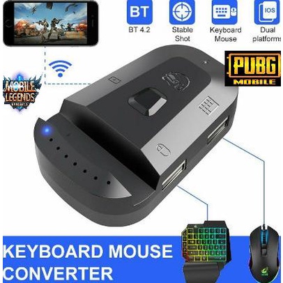 Konverter Keyboard Mouse Gaming Bluetooth Wireless Converter Android