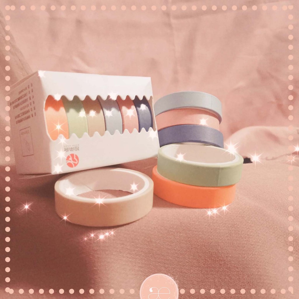 

[æpix] Washi Tapes Pastel Color Tone in Pastel Tone