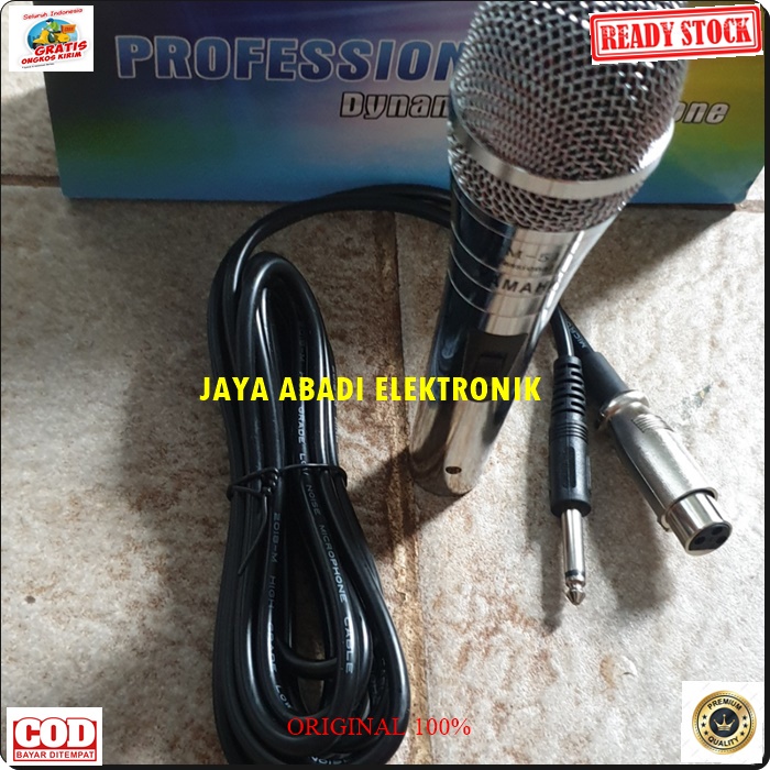 G477 YAMAHA MIKROPON BESI CABLE VOKAL ARTIS AUDIO SOUND BEST SISTEM PROFESIONAL PRO PENGERAS SUARA HIFI SUARA SENSITIF MC PIDATO SEMINAR CERAMAH ACARA LEGENDARIS PORTABLE BAHAN FULL METAL FIRSTCLASS LEGENDARIS PREMIUM