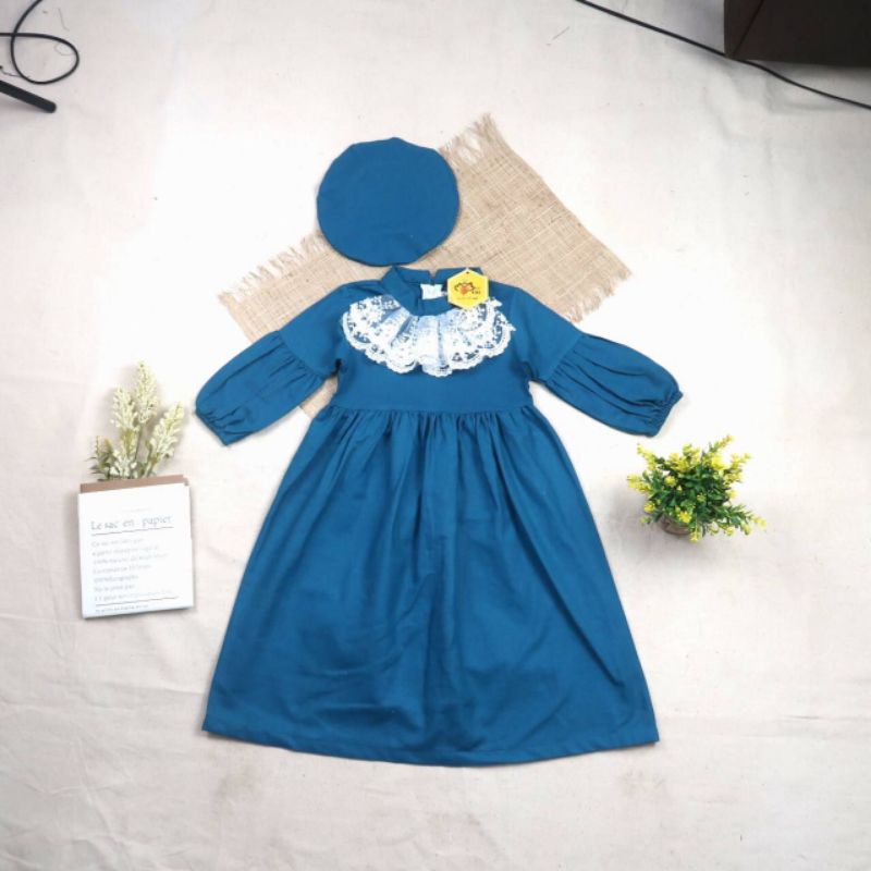 GROSIR 75.400, SET GAMIS ANAK MURAH, SET GAMIS POETRI, Usia Baby-4th