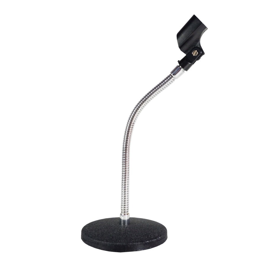 Stand Microphone Table Mic Holder Stand Mic Meja Tripod Shopee Indonesia